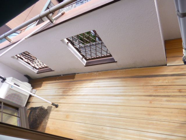 ヴィラ・ベリテＳＰのバルコニー