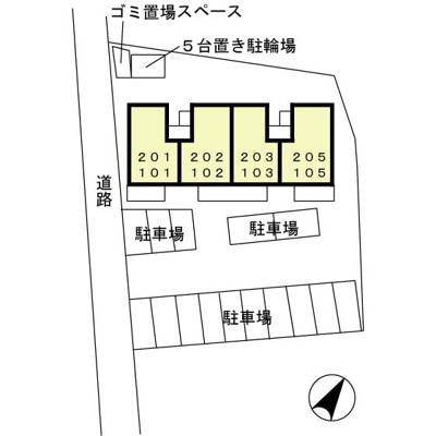 【地図】 | エスポワールＮ | 『エスポワールＮ』