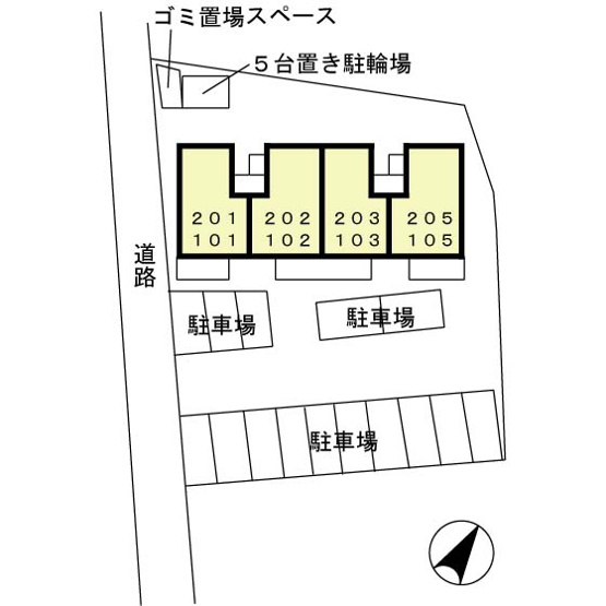 【地図】 | エスポワールＮ | 『エスポワールＮ』