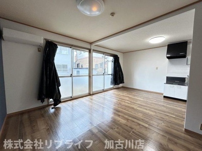 【洋室】 | パークハイツ | 南向きで陽当たり通風良好♪