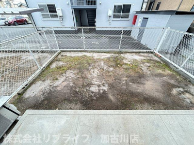 【庭】 | パークハイツ | 専用のお庭ございます♪ガーデニングや家庭菜園を楽しめます♪