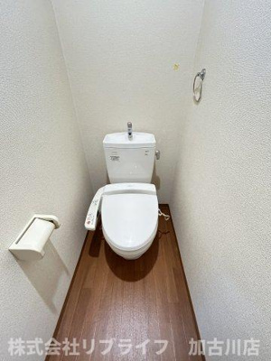 【トイレ】 | パークハイツ | 温水洗浄便座♪