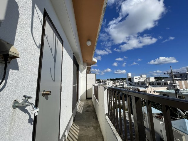 マンションくら元のバルコニー