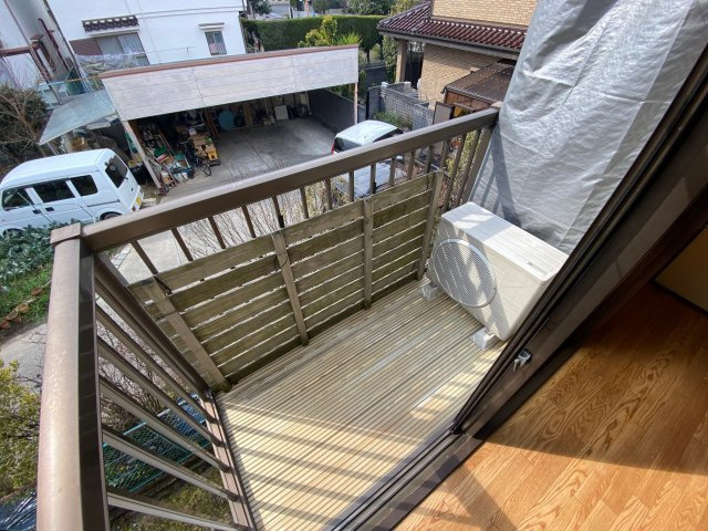 エレガントハイツのバルコニー