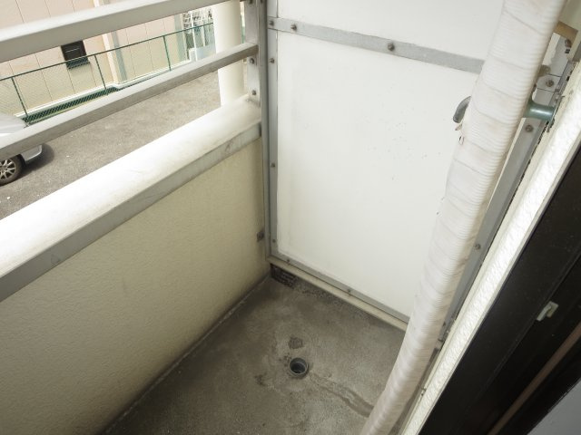 レパードマンションのバルコニー