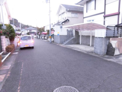 【前面道路含む現地写真】 | 大津市緑町6-19中古戸建 | 前面道路