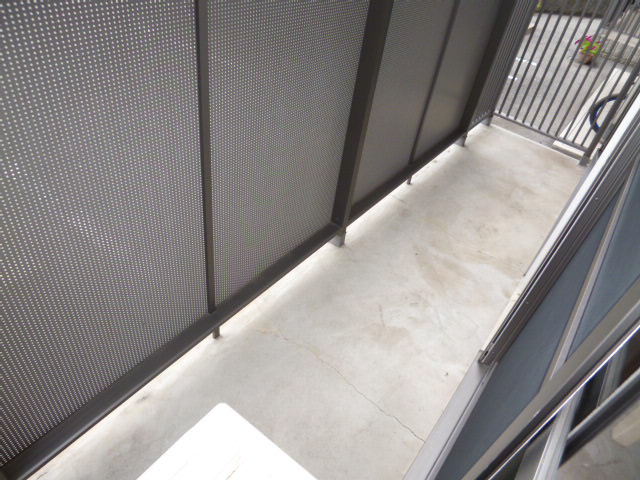 サンハイツＤのバルコニー