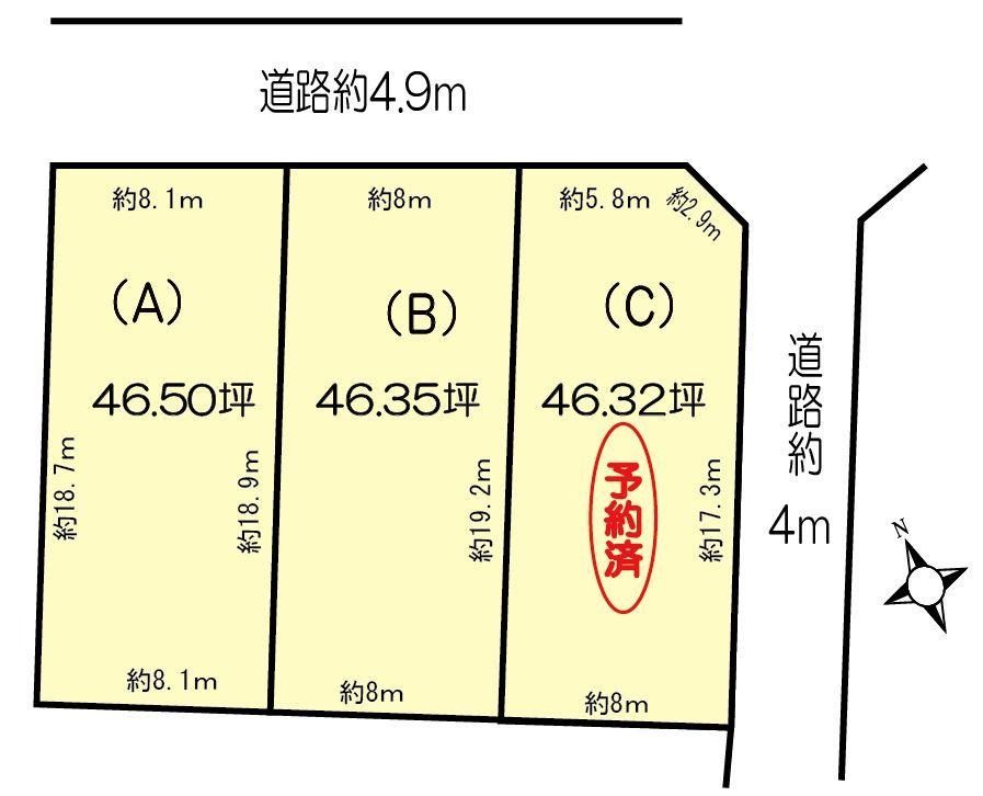 熊谷市伊勢町の売地