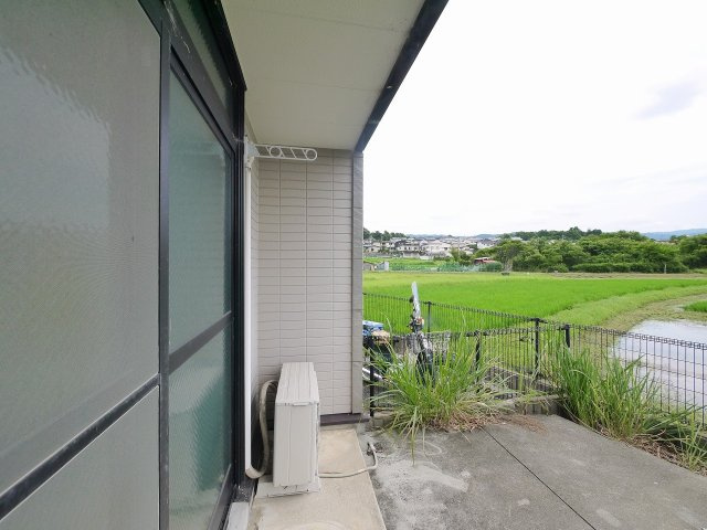 ディアーレコトブキB棟の展望|日当たり良好です。