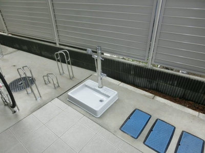 【その他共用部分】 | シャルムダイソーオオヤマ | ペット専用足洗い場