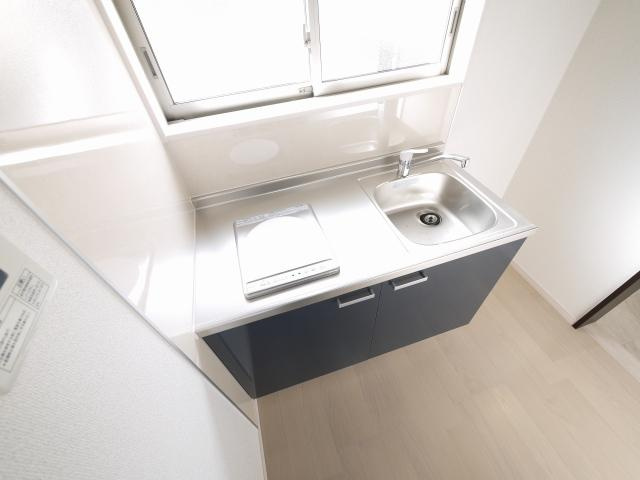 アイリスライフ山陵のキッチン|お料理しやすいキッチンです