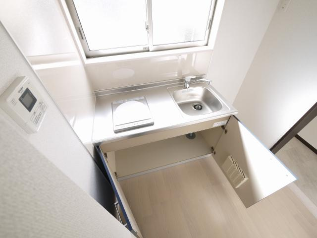 アイリスライフ山陵のキッチン|使いやすいキッチンです