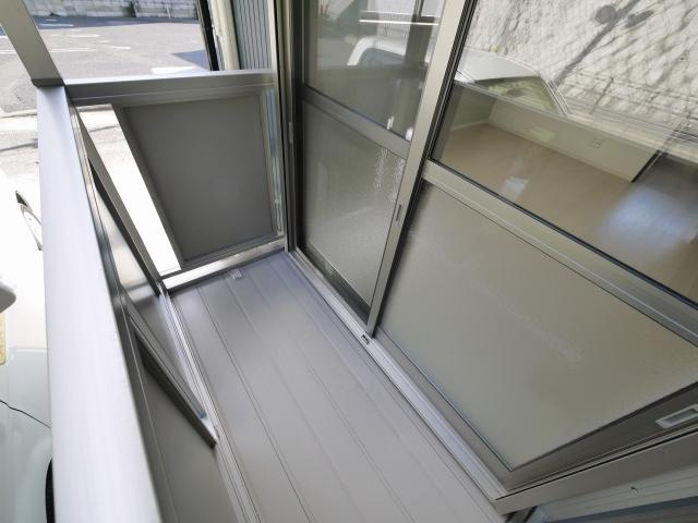 アイリスライフ山陵のバルコニー|陽当たり良好なバルコニーです