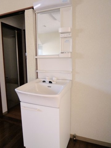 クリーンハイツA棟の洗面所