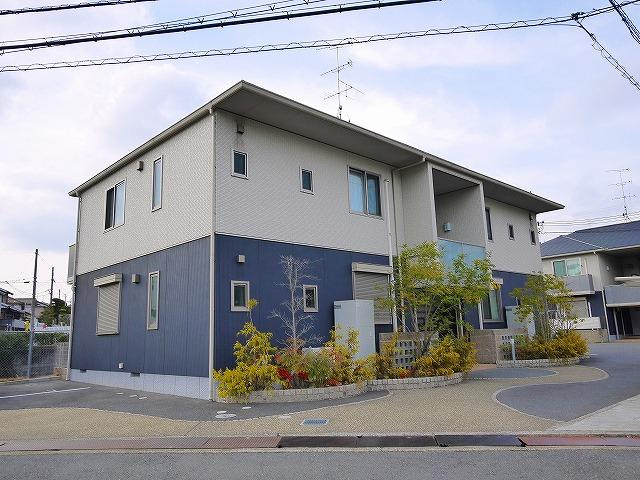 グランディール玄兎の外観|外はこのようになっています