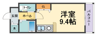 【間取り】 | メゾンふじ【甲子園駅】