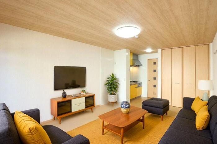 キャンパス・プランドールの居間・リビング