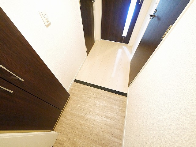 アンジュ高天の玄関|ゆったりとした玄関です