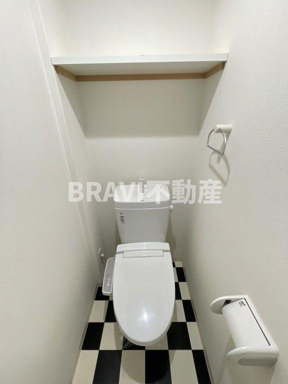 ブリリアントコート農人橋　BRAVI不動産のトイレ