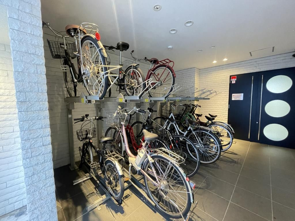 ブリリアントコート農人橋　BRAVI不動産のその他共用部分|【ブリリアントコート農人橋】駐輪場