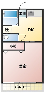 【間取り】 | 大橋マンション