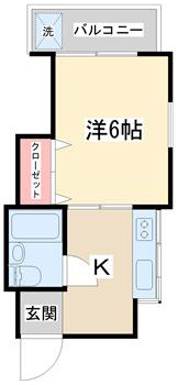 【間取り】 | 明るく開放感のある角部屋です。