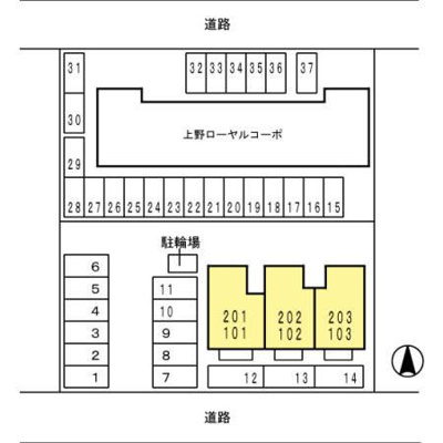 【地図】 | コーポ　セジュール | 『コーポセジュール』
