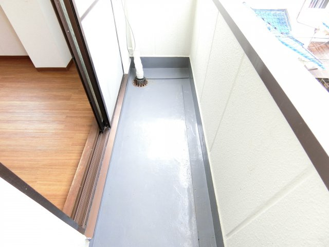 アプティ2番館のバルコニー