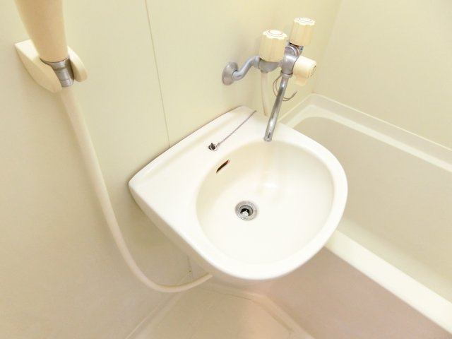 アプティ2番館の洗面所