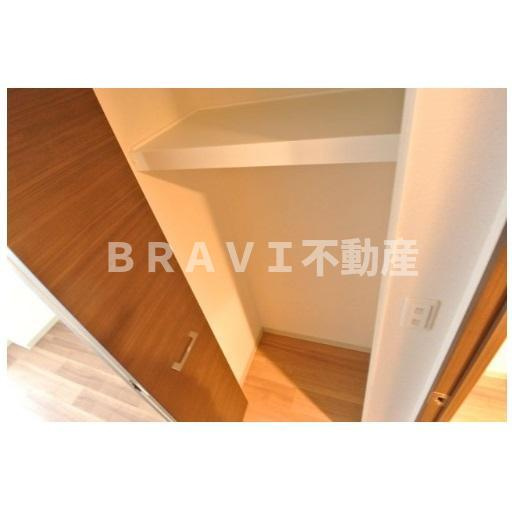 エス・キュート京町堀　BRAVI不動産の収納|【エス・キュート京町堀】専用の収納スペースです