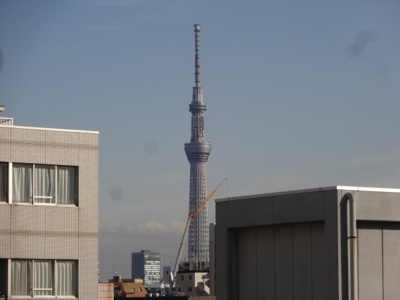 【展望】 | ダイアパレス鶯谷 | ダイアパレス鶯谷　ベランダからスカイツリーが見えます！