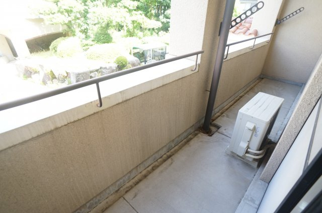 宝塚グリーンハイツ６号館のバルコニー