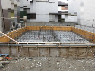 【外観】 | PLAISIR里中町　新築戸建 | 基礎配筋工事