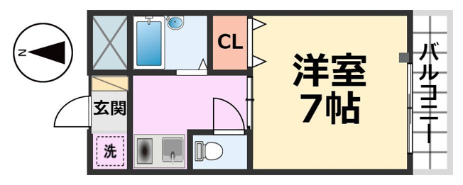 【間取り】 | コスモフラット