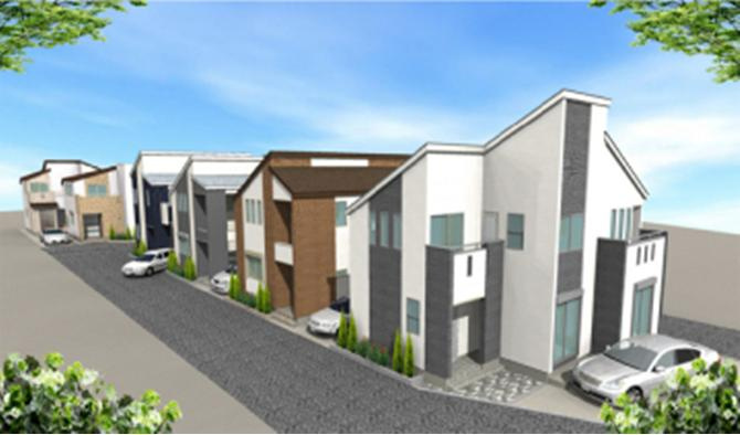 グラッド・タウン東江端町公園前の外観