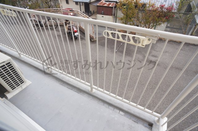 ビューテラス売布（View Terrace 売布）のバルコニー