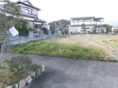 【外観】 | 大津市朝日一丁目20-3売り土地 | 敷地、南東側から