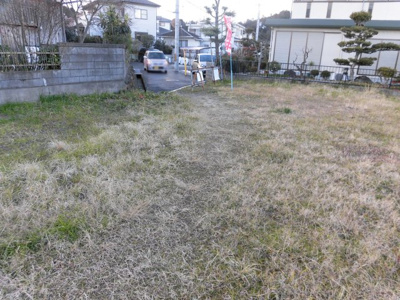 【外観】 | 大津市朝日一丁目20-3売り土地 | 敷地内より、専用通路部分を確認頂けます