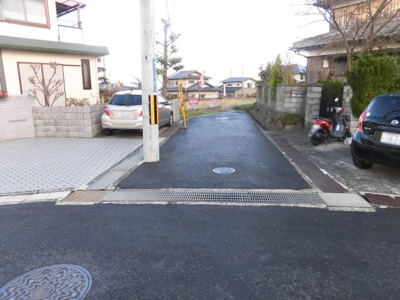 【外観】 | 大津市朝日一丁目20-3売り土地 | 敷地専用通路部分