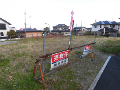 【外観】 | 大津市朝日一丁目20-3売り土地 | 敷地、入り口専通部分より