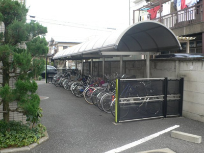 【その他共用部分】 | サクラパークホームズ | 自転車置き場