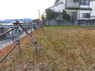 【外観】 | 大津市朝日1丁目9　売土地 | 敷地南側道路付近