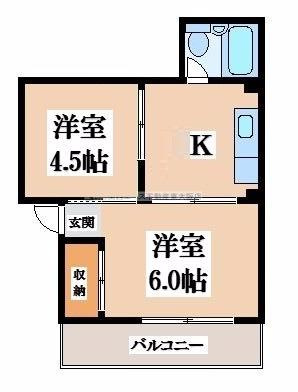 【間取り】 | 八戸ノ里マンション