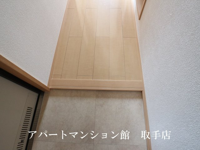 パサージュA棟の玄関