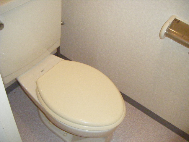 カザリヤマンションＡのトイレ|洋式のトイレです