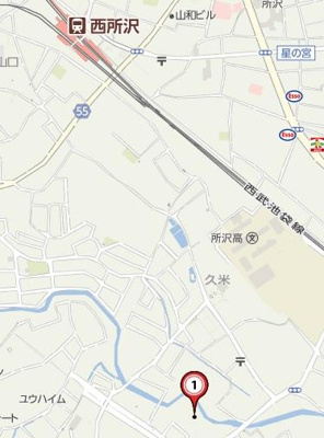 【地図】 | リバーサイドヴィラ西所沢