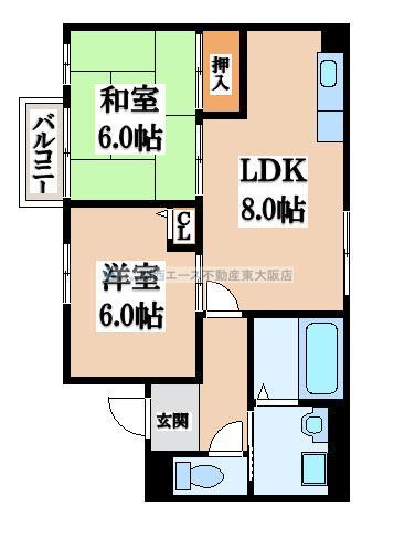 【間取り】 | ハイムグランシャリオ