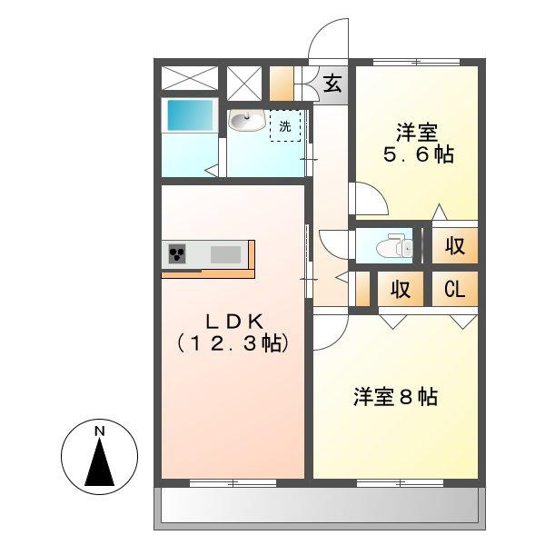 倉敷市浜ノ茶屋の賃貸マンション