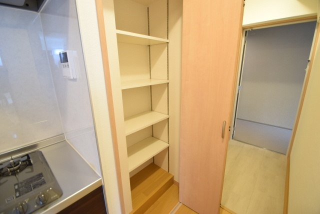 レオ四拾六番館のその他|キッチン横収納