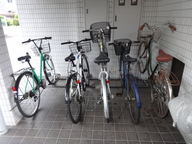 錦町ハイツのその他共用部分|駐輪場